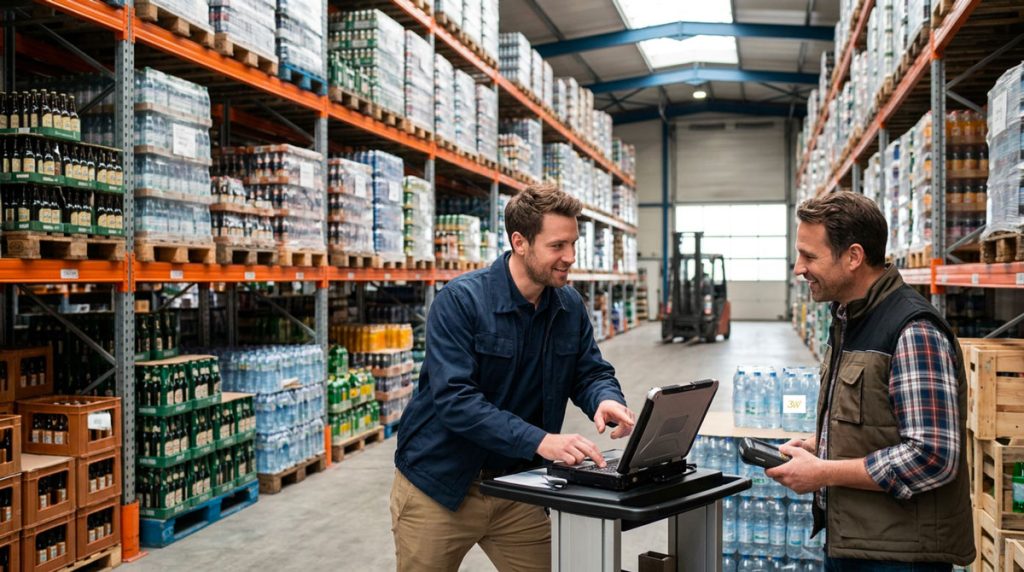 Support technique informatique entreprise avec supervision 24/7 et intervention dans l'entrepot logistique