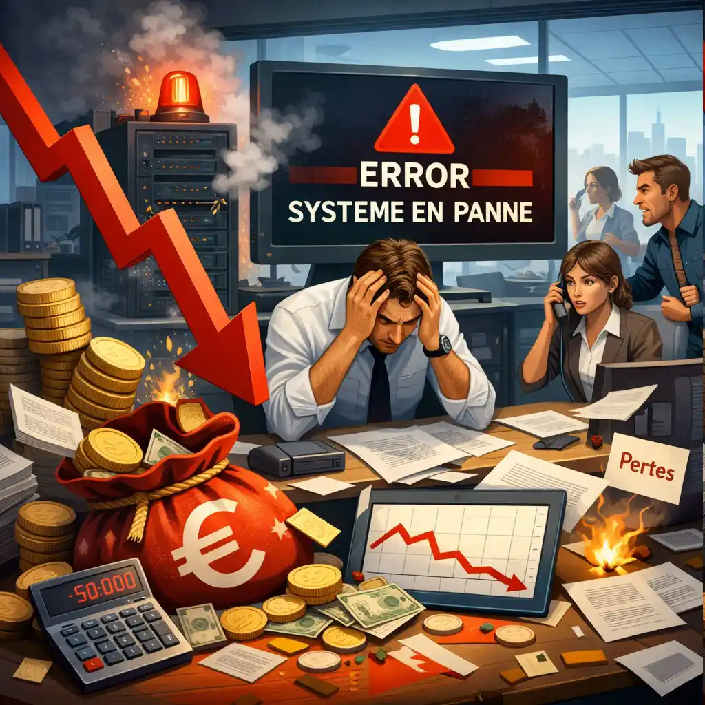 Capture PRTG illustrant la rentabilité et l'efficacité du monitoring pour 3W